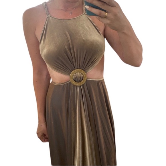 Jovani Velvet Gown - Picture 4 of 5